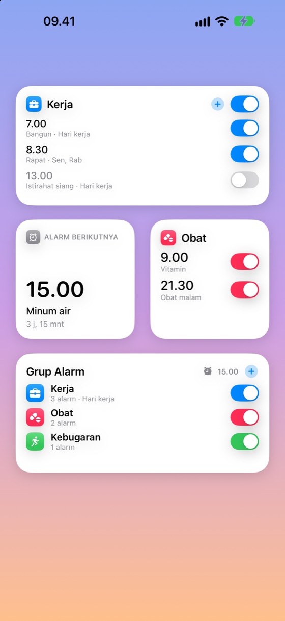 Widget Layar Utama