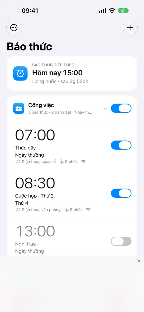 Nhóm báo thức